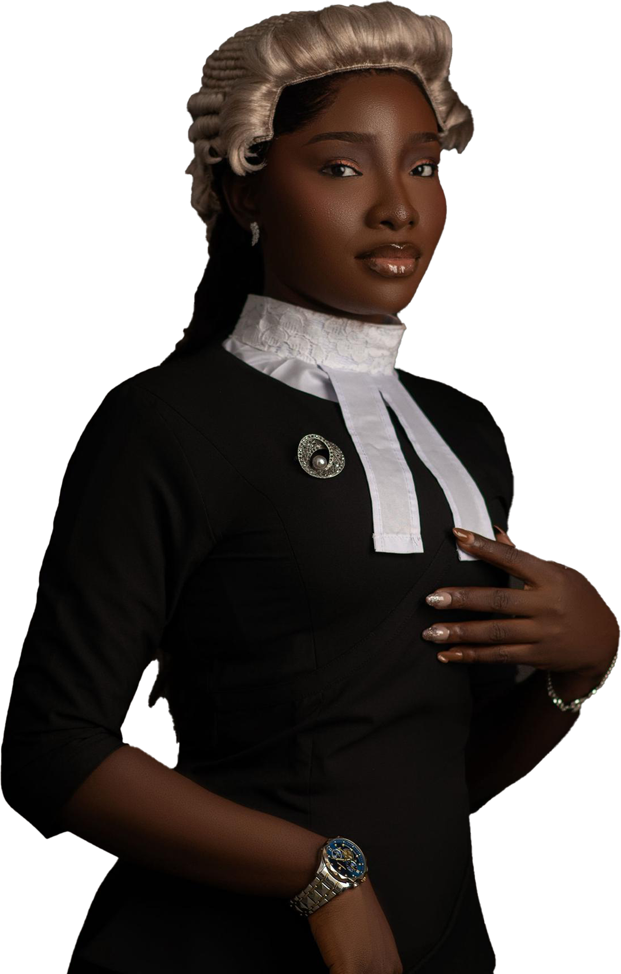 Portrait of Rukevwe Akpoveso, legal advisor